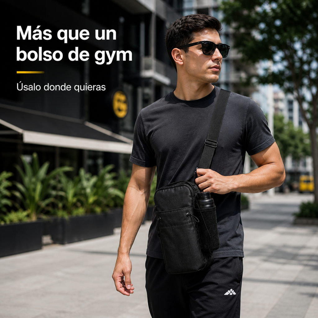 Bolso Magnético GymBag™ — Se Pega a tu Máquina del Gym